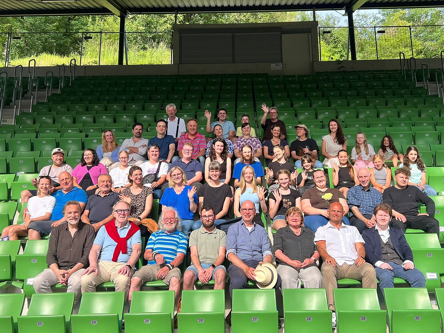Ensemble-Gruppenfoto zum Probenstart 2026